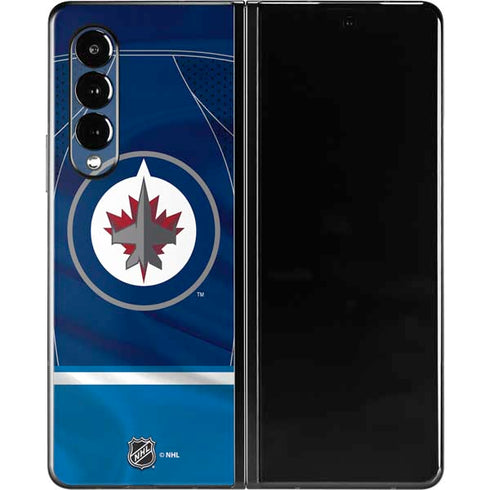 NHL Winnipeg Jets Jersey Galaxy Z Fold3 5G Skin